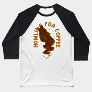 wolfie coffee Baseball T-Shirt